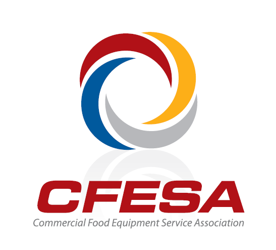 CFESA, or Commercial food equipment service association logo.